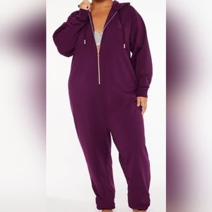 Forever Savage Hooded Sweatshirt Onesie